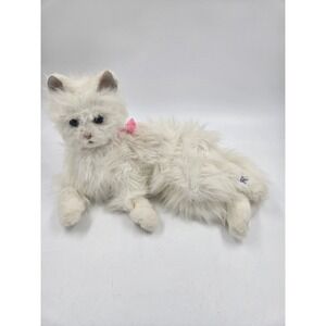 FurReal Friends Lulu My Cuddlin Kitty Cat White Animatronic Robotic Plush Toy